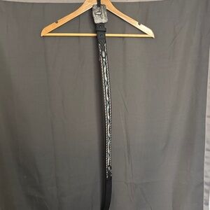 Elegant Black and Turquoise Belt